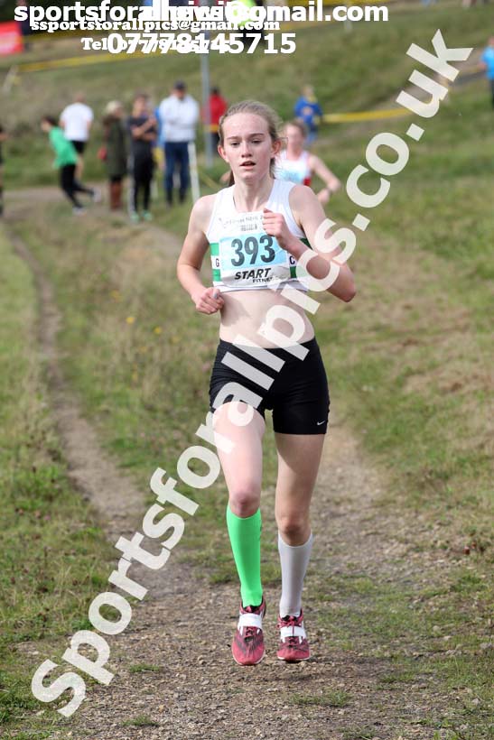 Womens under-17s  and 20s Start Fitness North Eastern Harriers League, Wrekenton, Gateshead. Photo:  David T. Hewitson/Sports for All Pics